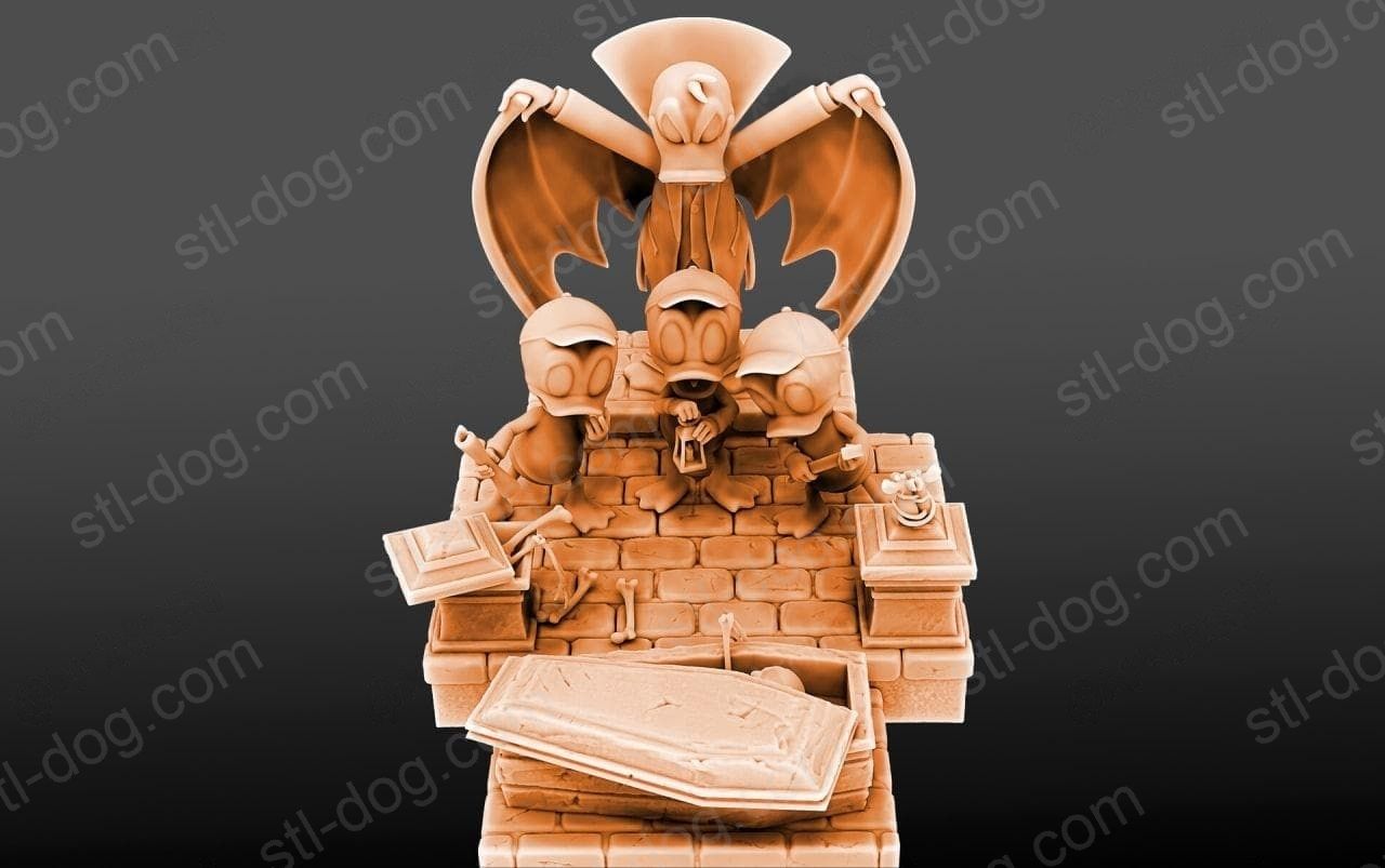 唐老鸭(Duck Tale)3D打印图纸